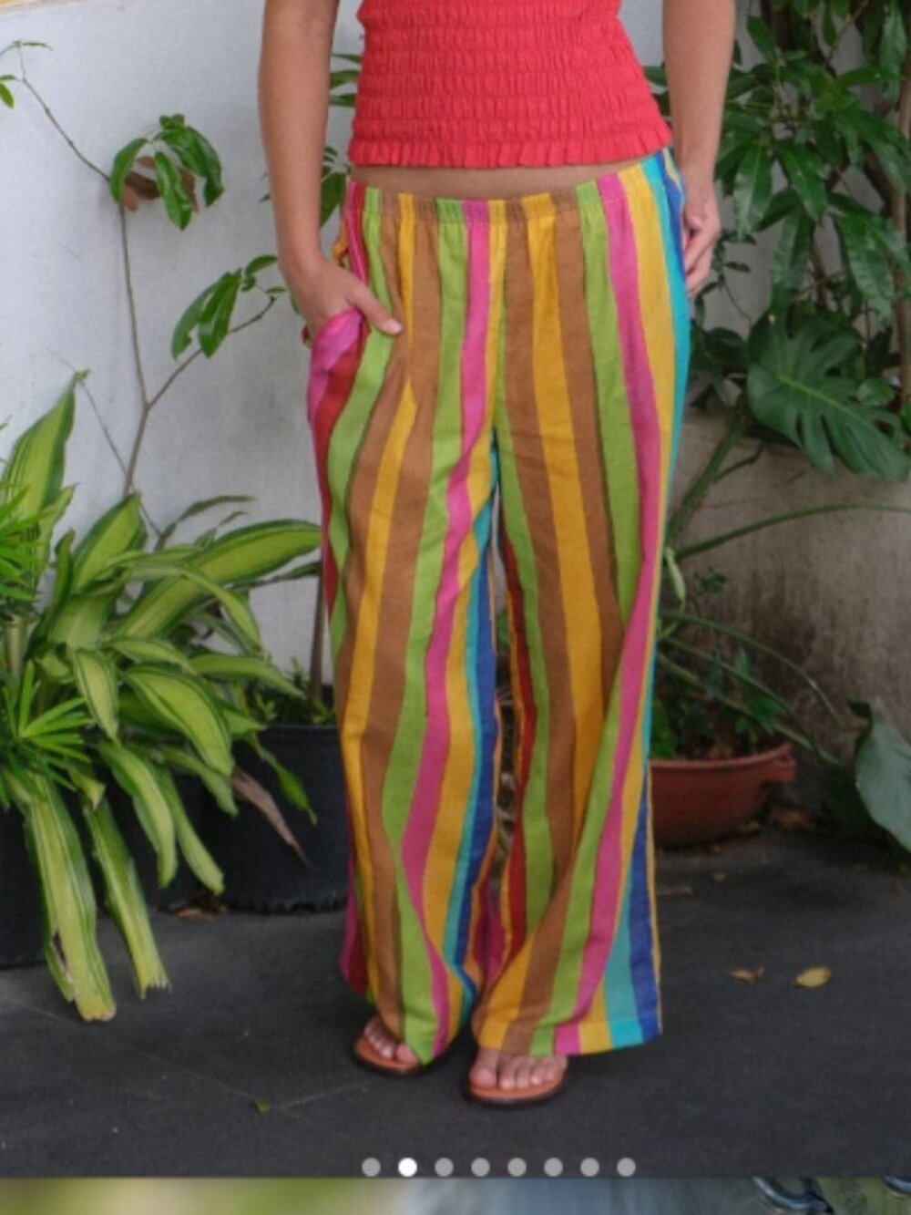 Arya Pant - Sherbert Stripe - Lisa Says Gah